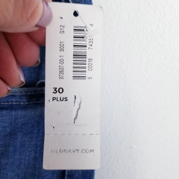 Old Navy Distressed Bootcut Jeans NWT - Picture 5 of 5